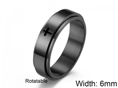 HY Wholesale 316L Stainless Steel Religion Rings-HY007R077
