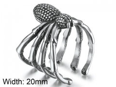 HY Wholesale Jewelry Stainless Steel 316L Animal Rings-HY007R192