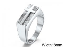 HY Wholesale 316L Stainless Steel Religion Rings-HY007R026