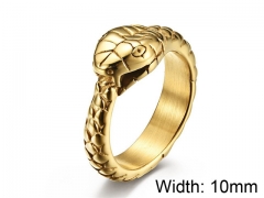 HY Wholesale Jewelry Stainless Steel 316L Animal Rings-HY007R285