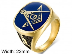 HY Wholesale 316L Stainless Steel Religion Rings-HY007R333