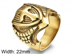 HY Wholesale 316L Stainless Steel Religion Rings-HY007R286