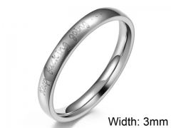 HY Wholesale 316L Stainless Steel Religion Rings-HY007R322