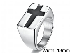 HY Wholesale 316L Stainless Steel Religion Rings-HY007R291