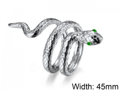 HY Wholesale Jewelry Stainless Steel 316L Animal Rings-HY007R137