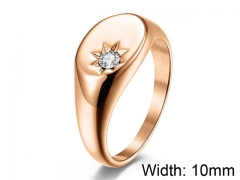 HY Wholesale 316L Stainless Steel Rings-HY007R125