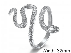 HY Wholesale Jewelry Stainless Steel 316L Animal Rings-HY007R216