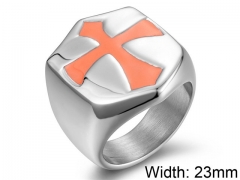 HY Wholesale 316L Stainless Steel Religion Rings-HY007R348