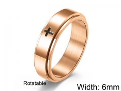 HY Wholesale 316L Stainless Steel Religion Rings-HY007R076