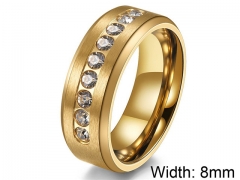 HY Wholesale 316L Stainless Steel Rings-HY007R223