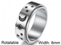 HY Wholesale 316L Stainless Steel Rings-HY007R221