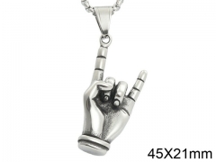 HY Wholesale Jewelry Stainless Steel Pendant (not includ chain)-HY0036P557