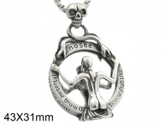 HY Wholesale Jewelry Stainless Steel Pendant (not includ chain)-HY0036P562
