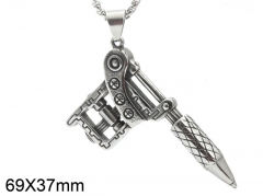 HY Jewelry Wholesale Stainless Steel Pendant (not includ chain)-HY0036P012