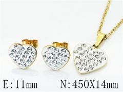 HY Wholesale 316L Stainless Steel jewelry Set-HY58S0783LS