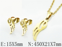 HY Wholesale 316L Stainless Steel jewelry Set-HY58S0757JR