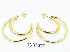 HY Wholesale 316L Stainless Steel Earrings-HY58E1586LA