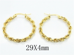 HY Wholesale 316L Stainless Steel Earrings-HY58E1537MA