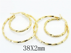 HY Wholesale 316L Stainless Steel Earrings-HY58E1543KL