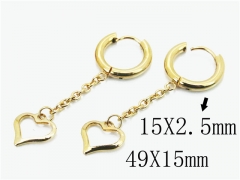 HY Wholesale 316L Stainless Steel Earrings-HY58E1607KE
