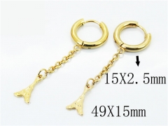 HY Wholesale 316L Stainless Steel Earrings-HY58E1613KD