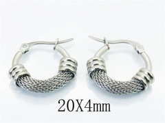 HY Wholesale 316L Stainless Steel Earrings-HY58E1569LR