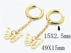 HY Wholesale 316L Stainless Steel Earrings-HY58E1609KU