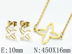 HY Wholesale 316L Stainless Steel jewelry Set-HY58S0778JLA
