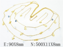 HY Wholesale 316L Stainless Steel Fashion jewelry Set-HY59S1753IHT