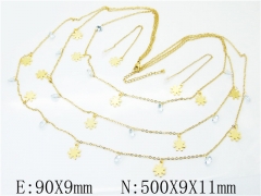 HY Wholesale 316L Stainless Steel Fashion jewelry Set-HY59S1763IHQ