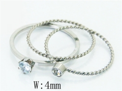 HY Wholesale Stainless Steel 316L Jewelry Rings-HY19R0873PE