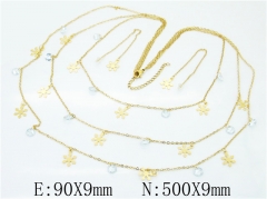 HY Wholesale 316L Stainless Steel Fashion jewelry Set-HY59S1816IHQ