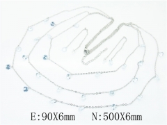 HY Wholesale 316L Stainless Steel Fashion jewelry Set-HY59S1811HPX