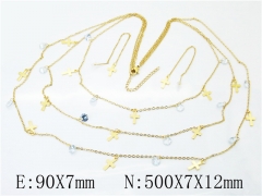 HY Wholesale 316L Stainless Steel Fashion jewelry Set-HY59S1761IHE