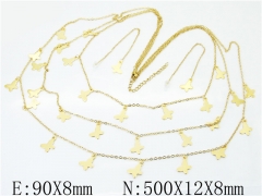 HY Wholesale 316L Stainless Steel Fashion jewelry Set-HY59S1776IHZ