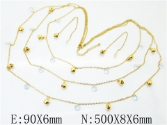 HY Wholesale 316L Stainless Steel Fashion jewelry Set-HY59S1769IHS