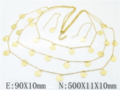 HY Wholesale 316L Stainless Steel Fashion jewelry Set-HY59S1790IHE