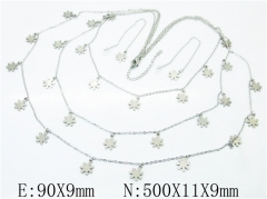 HY Wholesale 316L Stainless Steel Fashion jewelry Set-HY59S1783HPS