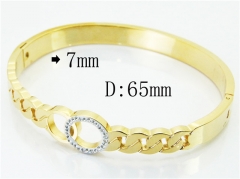 HY Wholesale Stainless Steel 316L Fashion Bangle-HY19B0645HNC