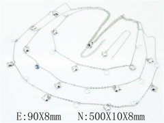 HY Wholesale 316L Stainless Steel Fashion jewelry Set-HY59S1809HPE