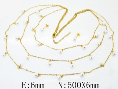 HY Wholesale 316L Stainless Steel Fashion jewelry Set-HY59S1747IHE
