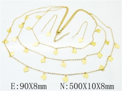 HY Wholesale 316L Stainless Steel Fashion jewelry Set-HY59S1786IHQ