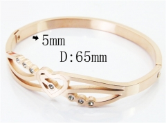 HY Wholesale Stainless Steel 316L Fashion Bangle-HY19B0658HLW