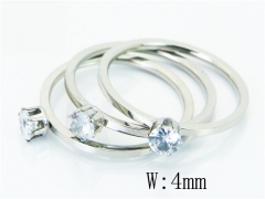 HY Wholesale Stainless Steel 316L Jewelry Rings-HY19R0879PD