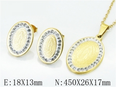 HY Wholesale 316L Stainless Steel Fashion jewelry Set-HY12S0985PL