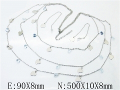 HY Wholesale 316L Stainless Steel Fashion jewelry Set-HY59S1770HPW