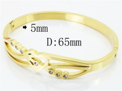 HY Wholesale Stainless Steel 316L Fashion Bangle-HY19B0657HLQ