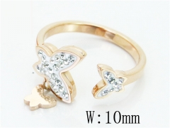 HY Wholesale Stainless Steel 316L Jewelry Rings-HY19R0863HBB
