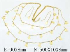 HY Wholesale 316L Stainless Steel Fashion jewelry Set-HY59S1788IHW