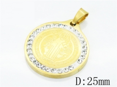 HY Wholesale 316L Stainless Steel Jewelry Pendant-HY12P1088JL